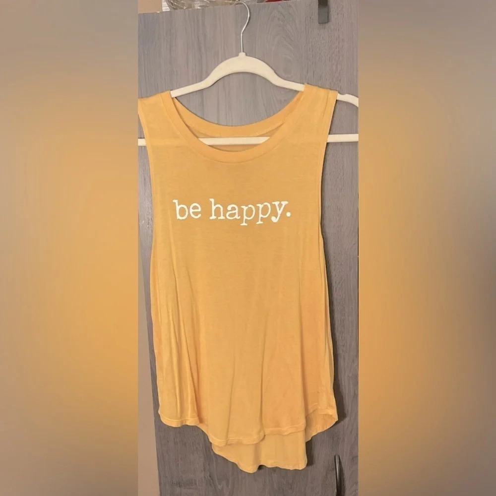 ‘Happy’ tank top, medium